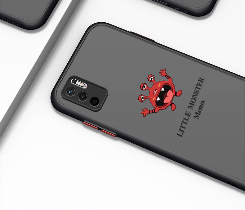 小怪兽红米note10手机壳红米note10pro保护套小米redminote10磨砂肤感