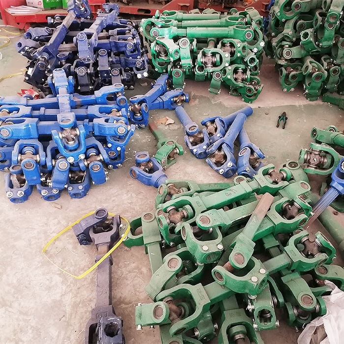 中型拖拉机旋耕机锻打型141140型传动轴总成十字万向节连接轴小8键大8