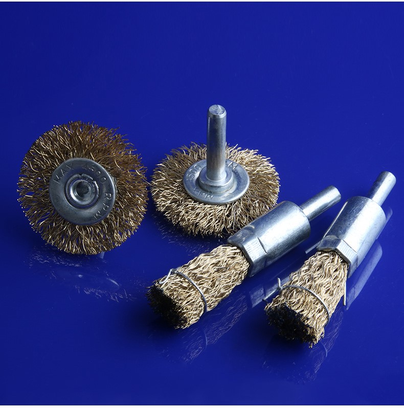 定制钢丝刷打磨机钢丝刷打磨球手电钻砂轮机木头金属根雕花头刷钢丝刷