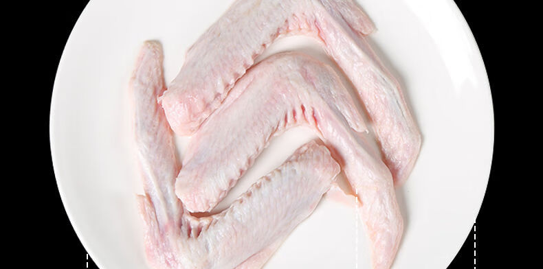 鸭子二节翅鸭翅膀生鸭翅烧烤卤味食材批发冰冻鸭翅8斤大号鸭二节翅