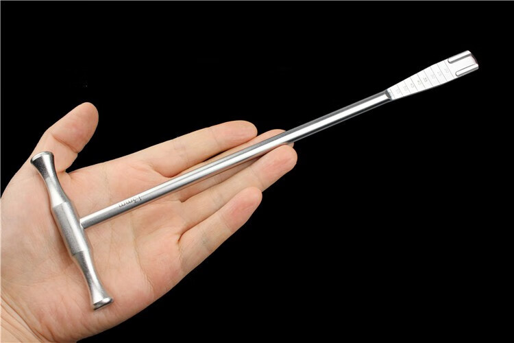 骨科器械 医用 脊柱腰椎骨铰刀 平型圆角刃 有柄 椎间盘铰刀 刮刀 椎