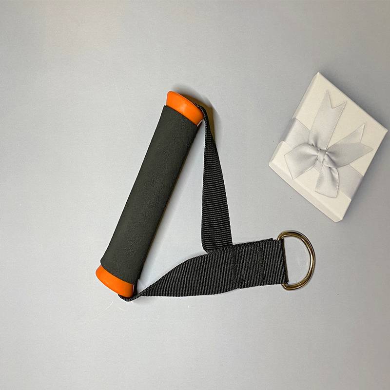 拉力绳门扣拉手拉力绳手柄阻力带把手弹力绳夹胸握把泡棉门扣标准泡棉