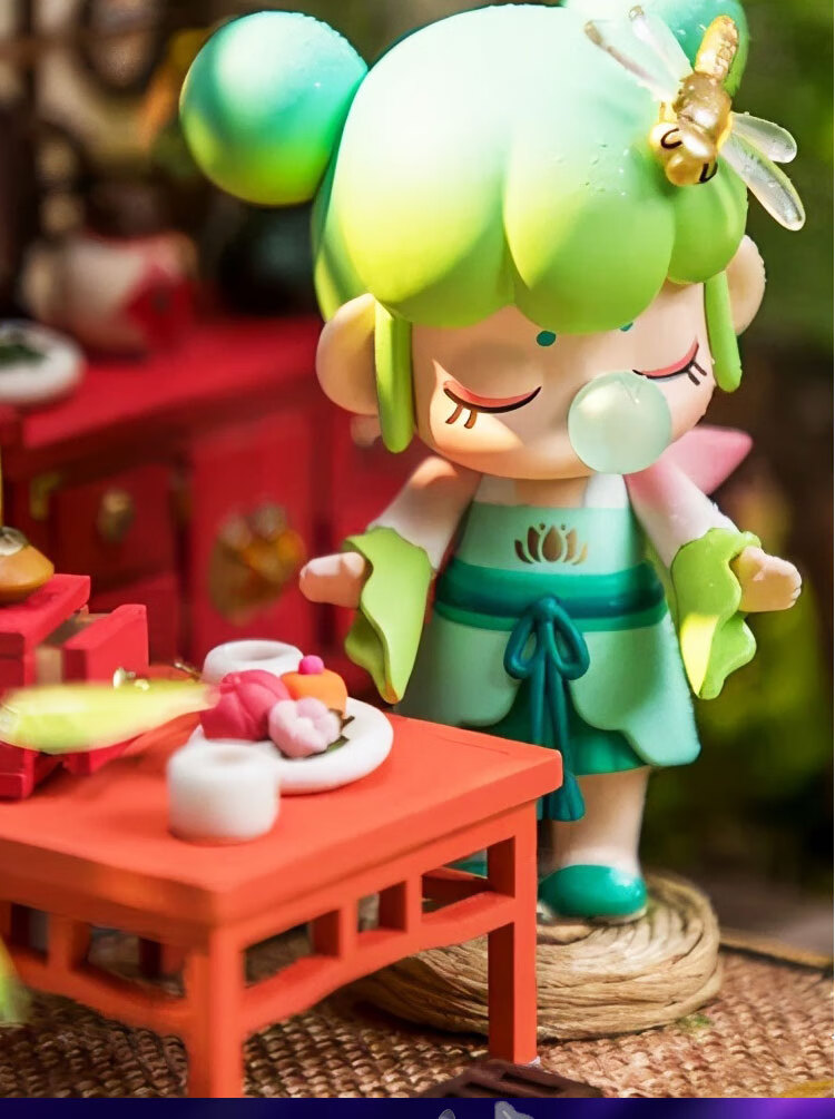 nanci囡茜二代林深不知处 盲盒一套少女心狐仙 潮玩公仔 林深不知处3