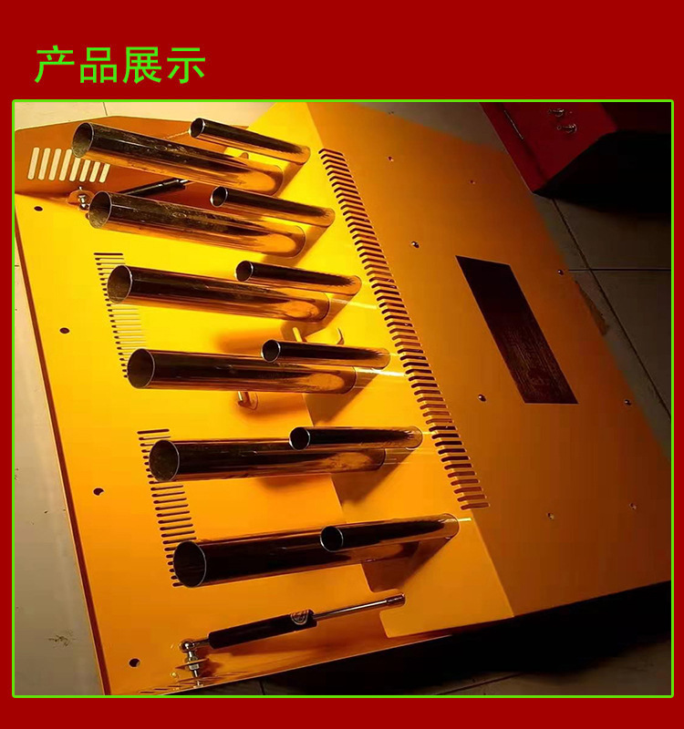 机车电子礼炮 升级版结婚电子礼炮超响节庆配件带遥控黄色6管小型鞭爆