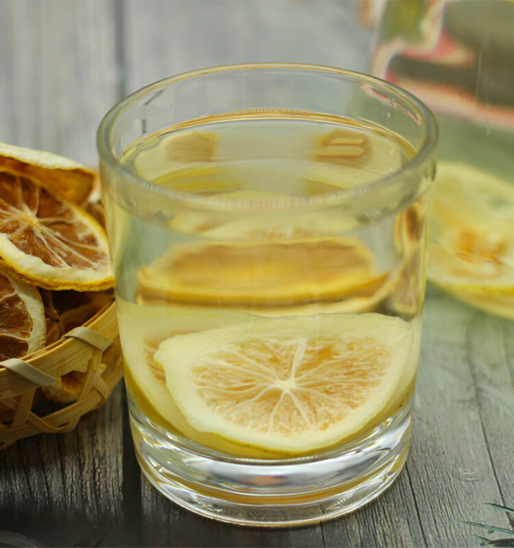 精选柠檬片泡茶干片烘干泡水干柠檬片茶散装袋装花茶500g