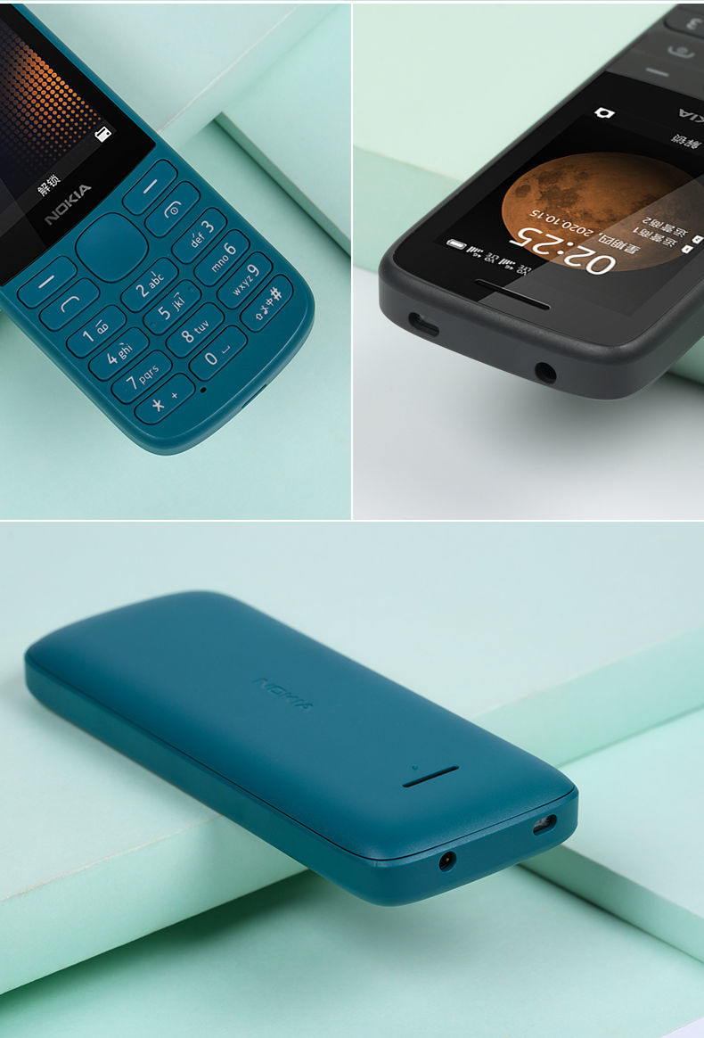 诺基亚nokia 215老人手机 学生备用机 4g通双卡双待 老人学生备机老年