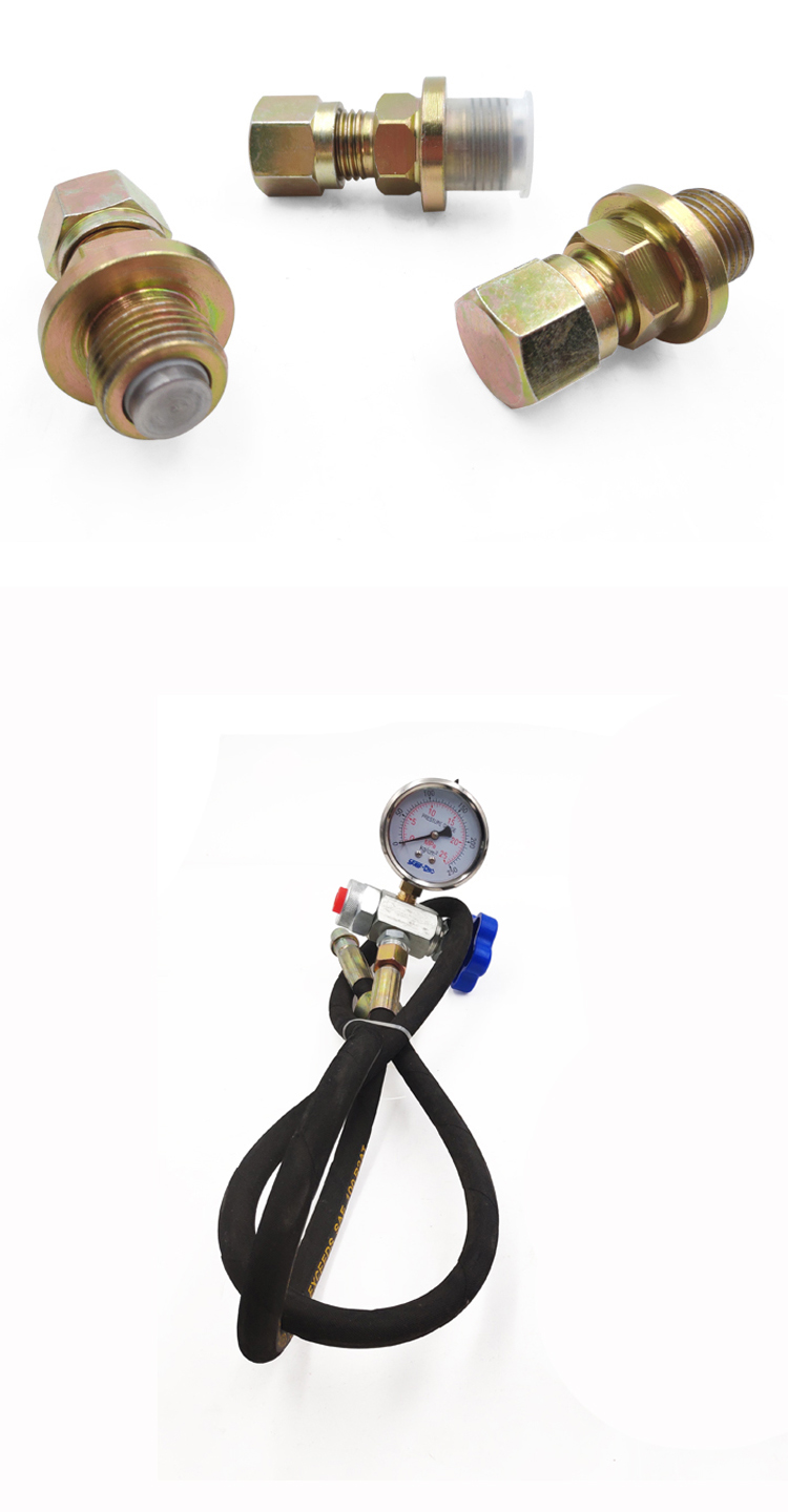 高品质qxf5型充气阀nxq系列蓄能器充气嘴充氮气单向阀qxf5黑色