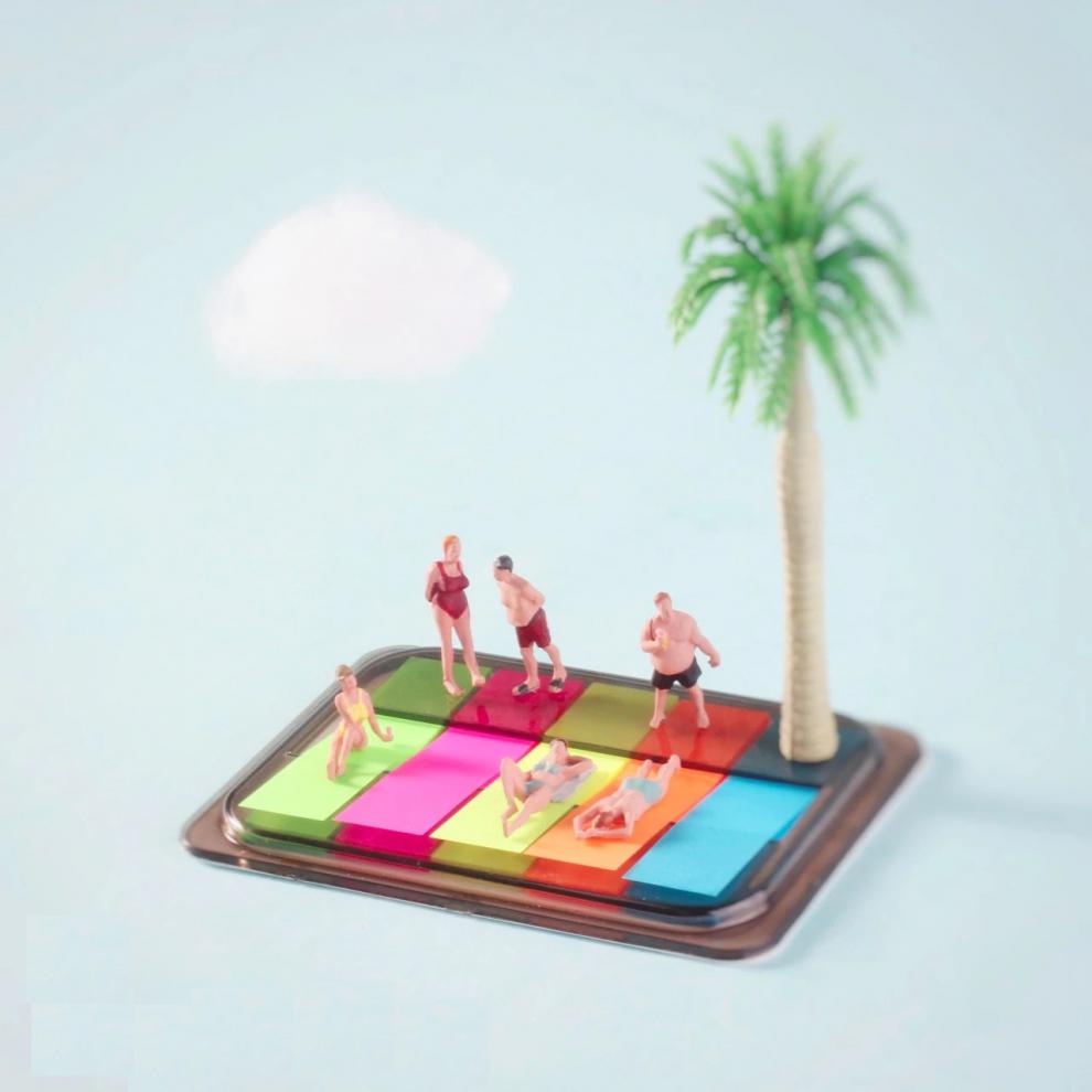 微缩景观配preiser微缩微观微拍道具小人模型微距拍摄微缩模型场景观