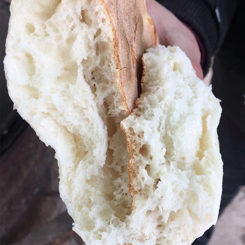 1500g湖北随州特产10个汽水馍掌馍广水发粑气泡馍馍汽巴汽包馍土灶壳