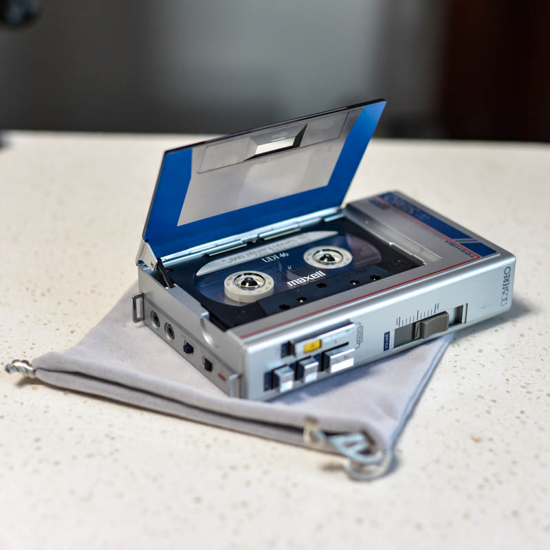 三洋老式录音机原装三洋复古磁带机怀旧情怀收藏磁带录音机老式卡带机