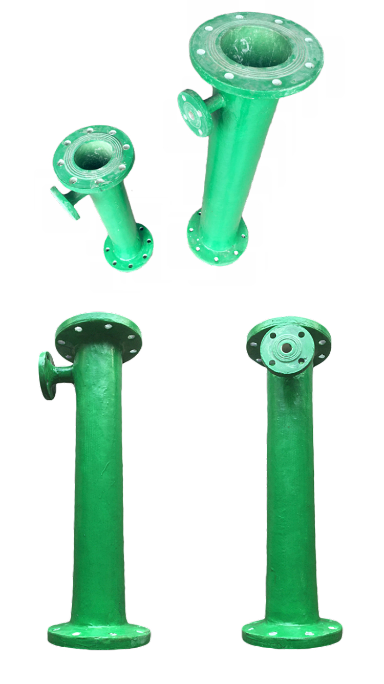 frp玻璃钢管道混合器管道式静态混合器dn40dn800dn40