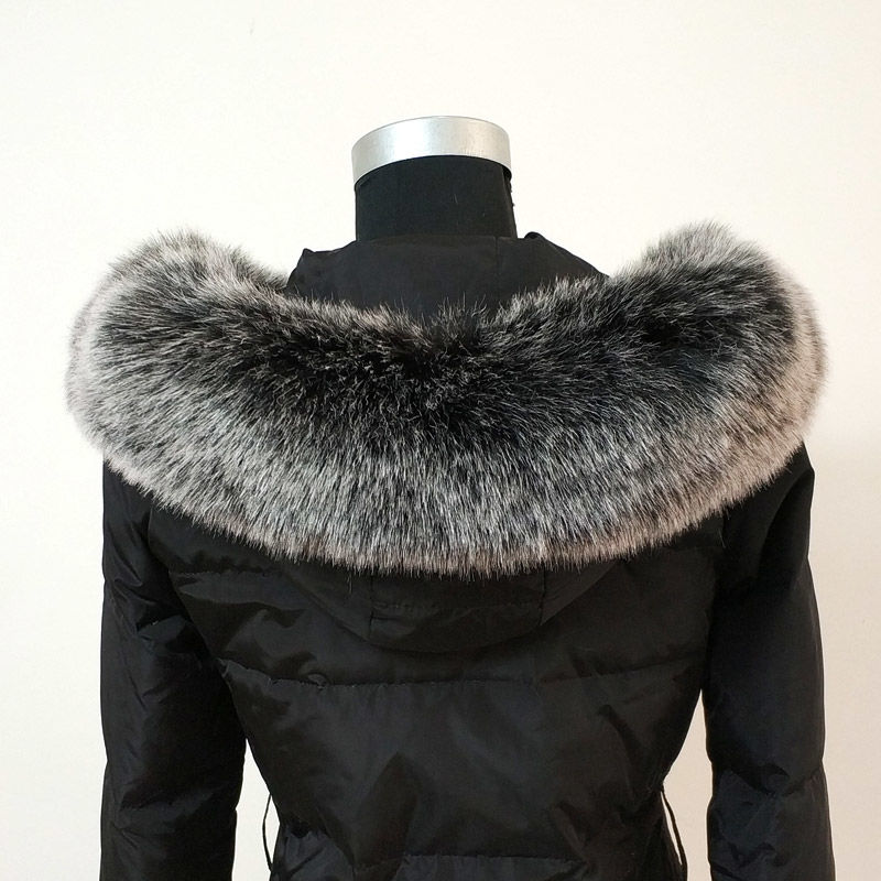 斐珺服饰配件新品毛领单买服毛领单买通用仿狐狸毛貉子毛领女士假领子