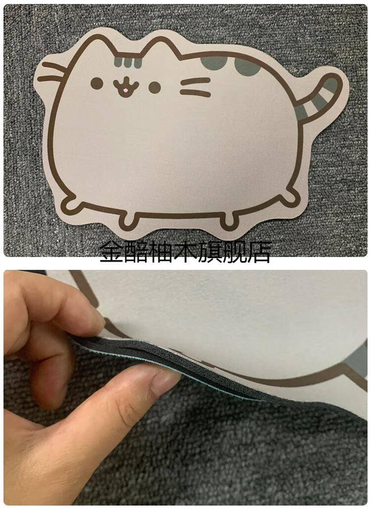 面包超人周边同款 异形鼠标垫大中小号电脑便携卡通垫 8 250x250mm