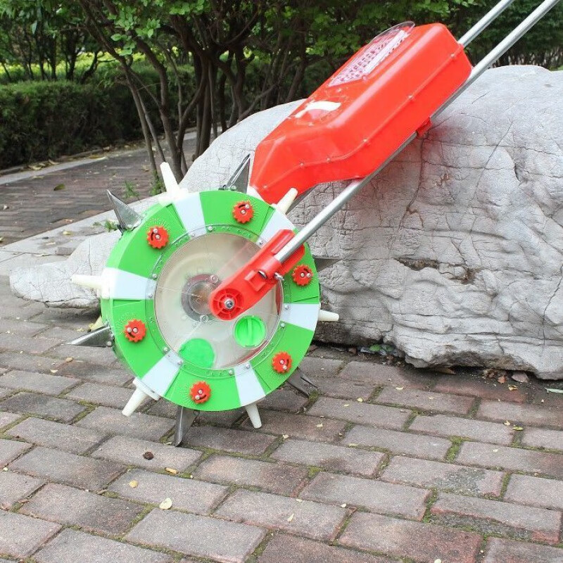 手推式玉米施肥器深层土下追肥神器手动新款滚轮施肥机小型多功能5嘴