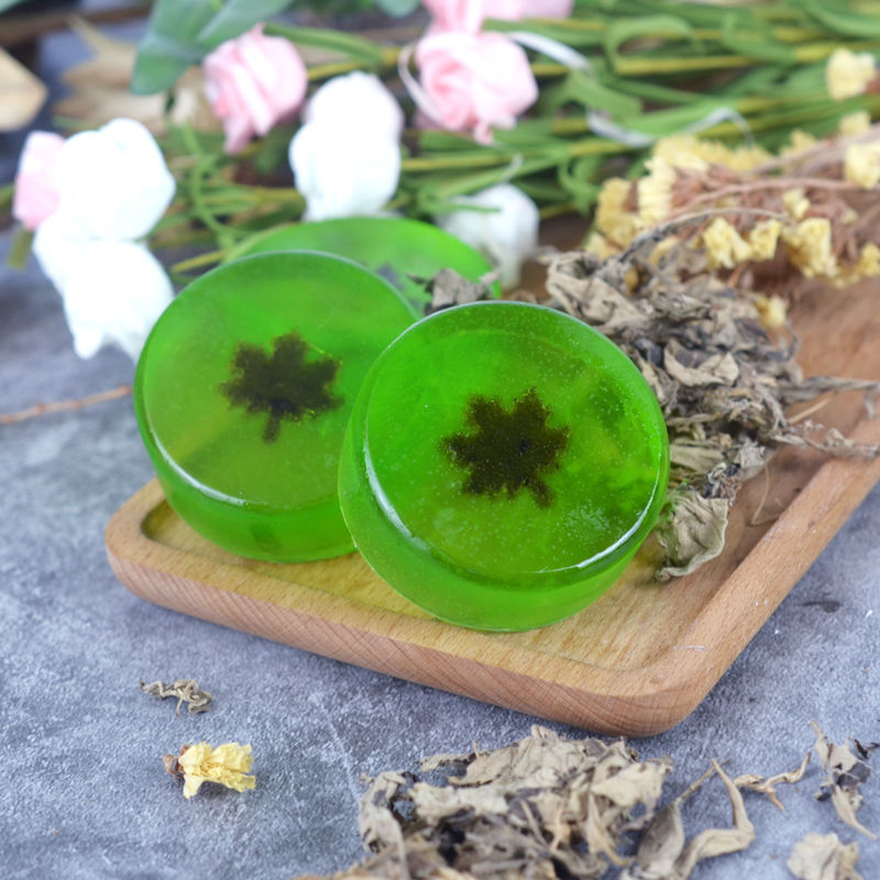 三八妇女节女神礼物天然艾草精油手工皂深层清洁止痒沐浴除螨去黑头