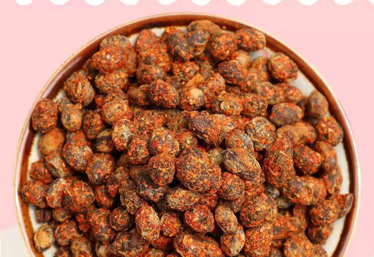 徐州特产干盐豆子香辣干盐豆农家自制草捂臭盐豆邳