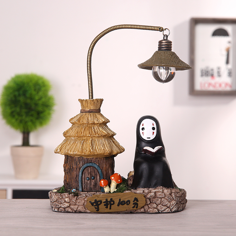 十大男生喜欢的礼物无脸男小夜灯桌面装饰摆件千与千寻周边创意礼品