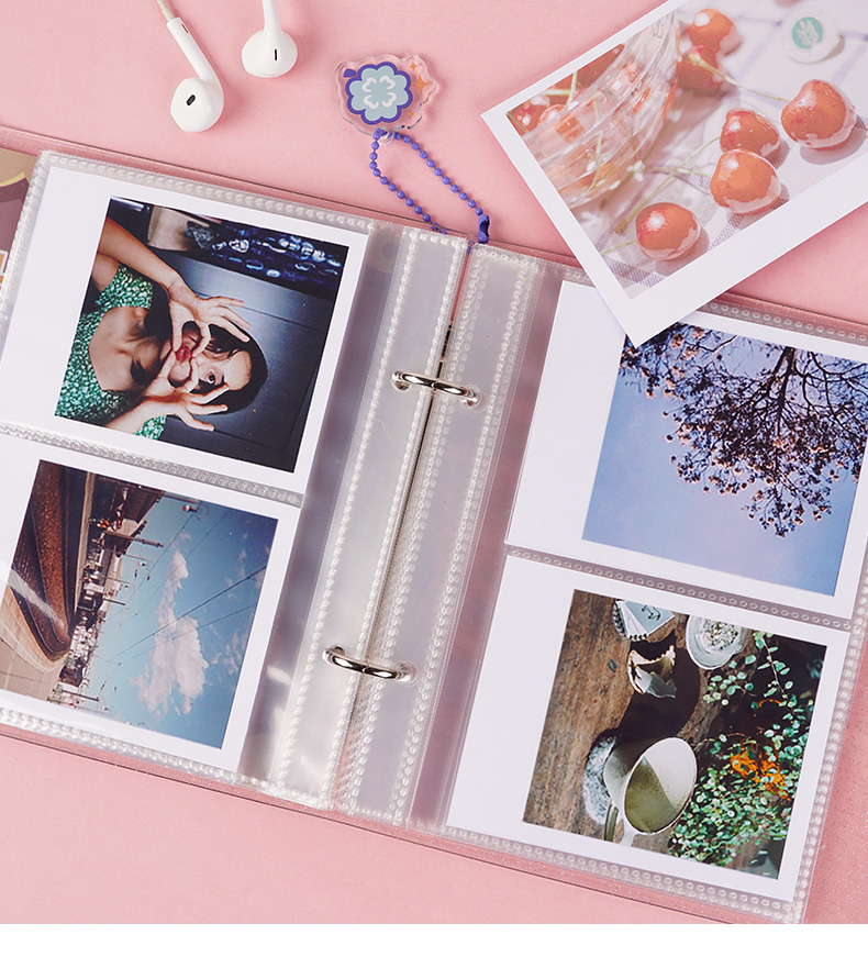 相册装照片小相册本3寸4寸相片相纸专辑小卡收纳册集插页式三寸四寸