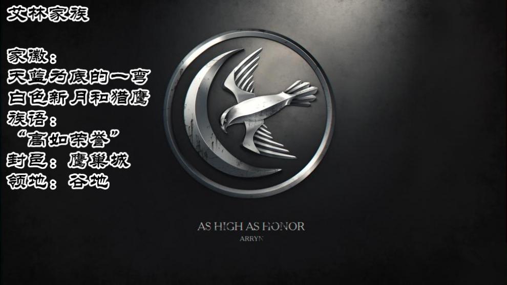 冰与火之歌周边权利挂件权力的游戏钥匙扣史塔克坦格