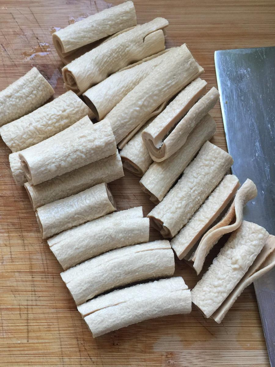 四川特产豆筋棍棒干货手工豆筋管腐竹豆腐皮凉拌烫火锅辣条 250克/袋