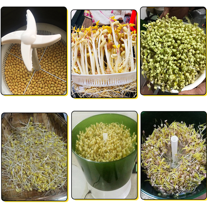 60简梓豆芽机智能家用全自动大容量生豆芽菜桶发绿豆芽神器小型发芽