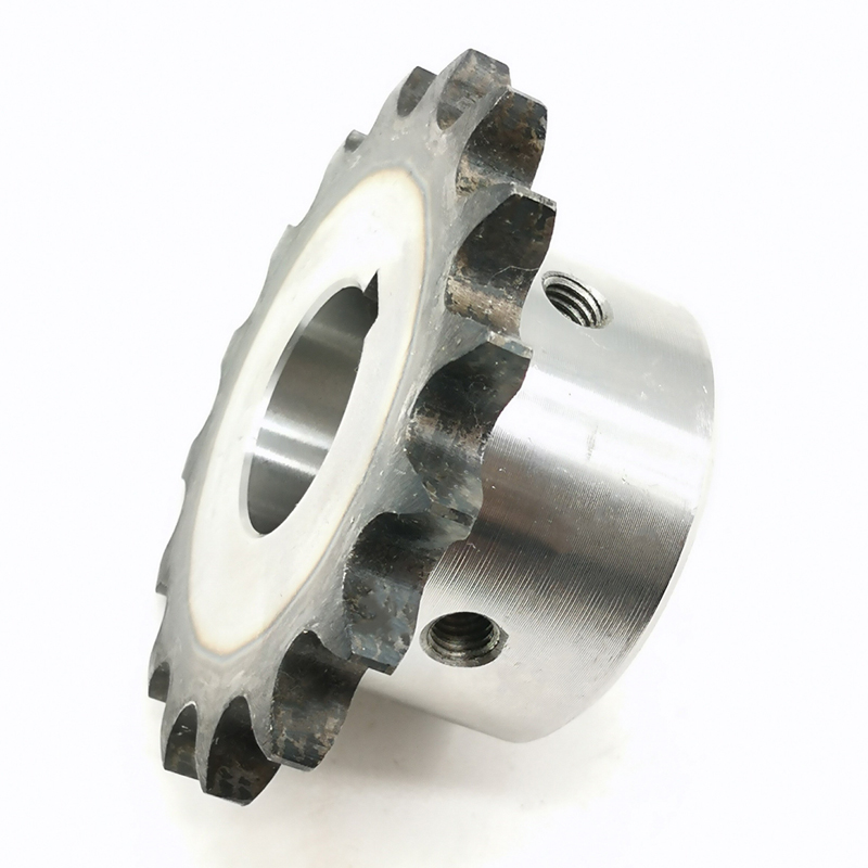 水棋盛45号钢链轮齿轮4分08b台轮10齿40齿机械传动工业链条齿轮非标