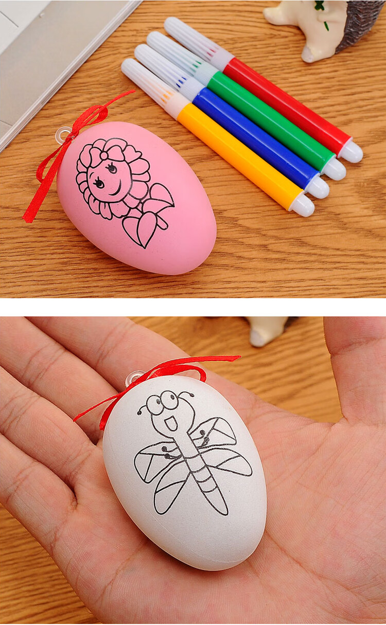 鸡蛋涂鸦草莓图片