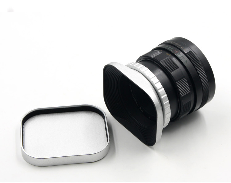 富士xf35mmf223f2方形遮光罩金属xf35mmf2xf23mmf21