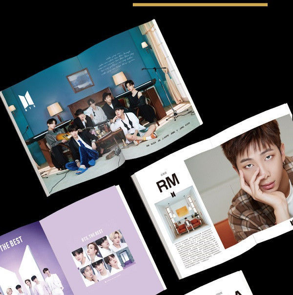 工匠时光 bts防弹少年团专辑butter写真集金泰亨田柾国周边签名海报