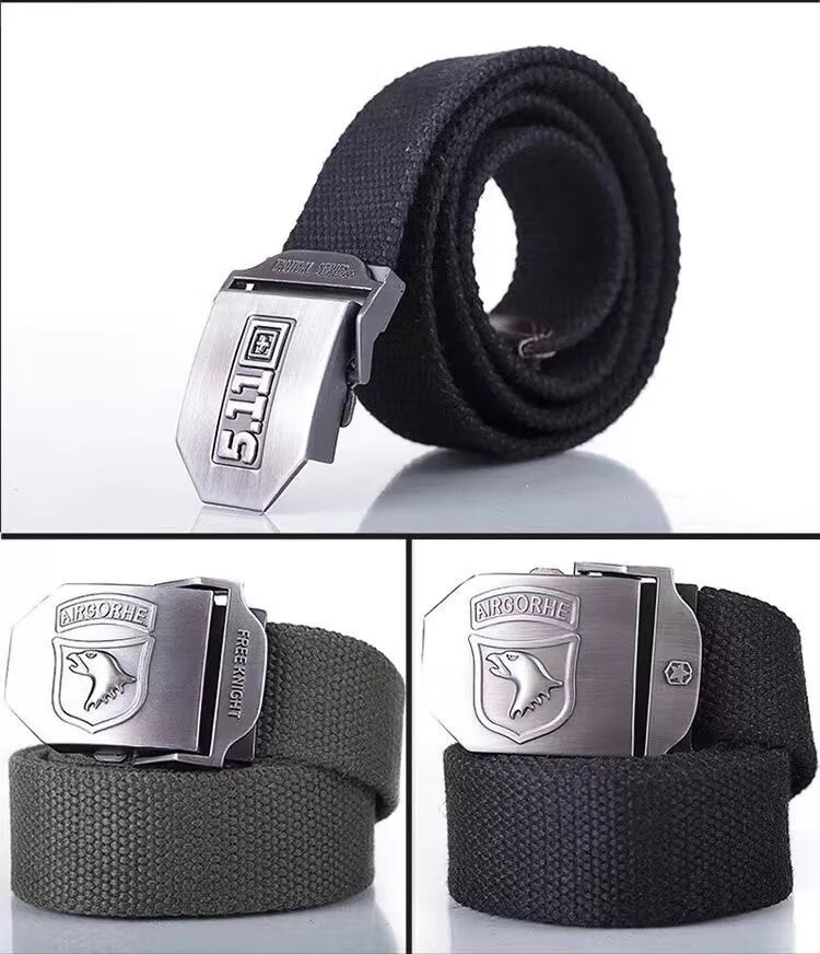 mdug户外特战战术腰带鹰头帆布内腰带男女户外作训511战术腰带迷彩服