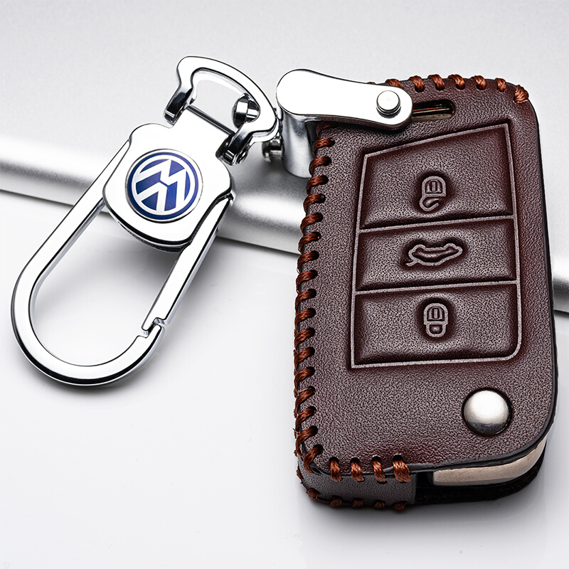 定制2021款上海大众凌渡专用钥匙包2020款凌渡230280tsi车钥匙套b款