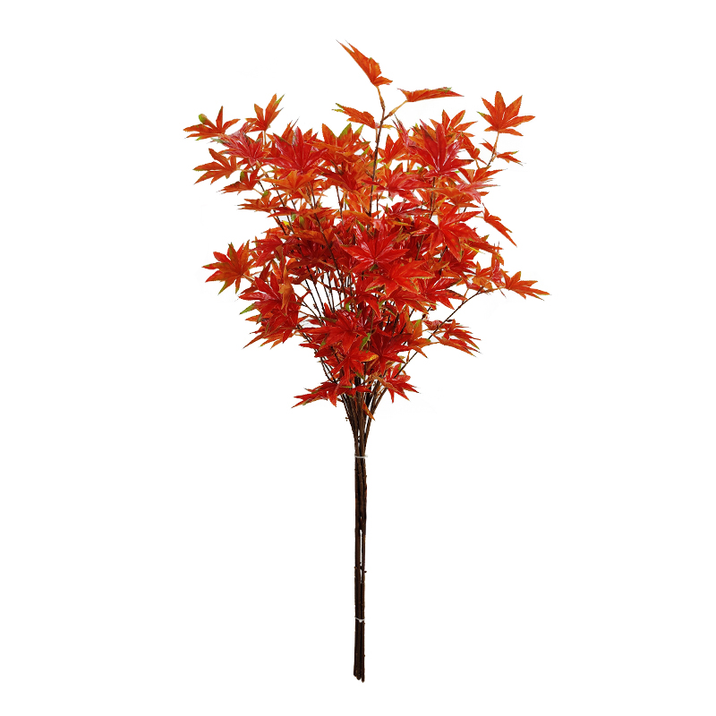 园艺仿真叶子枫叶假树叶森系婚礼婚庆装扮现场布置摄影道具家居装饰单