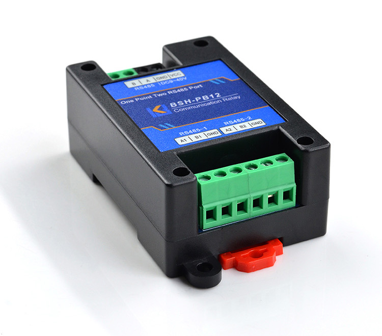 工业级485中继器光电隔离 串口通讯集线器信号放大器 抗干扰防雷 主机