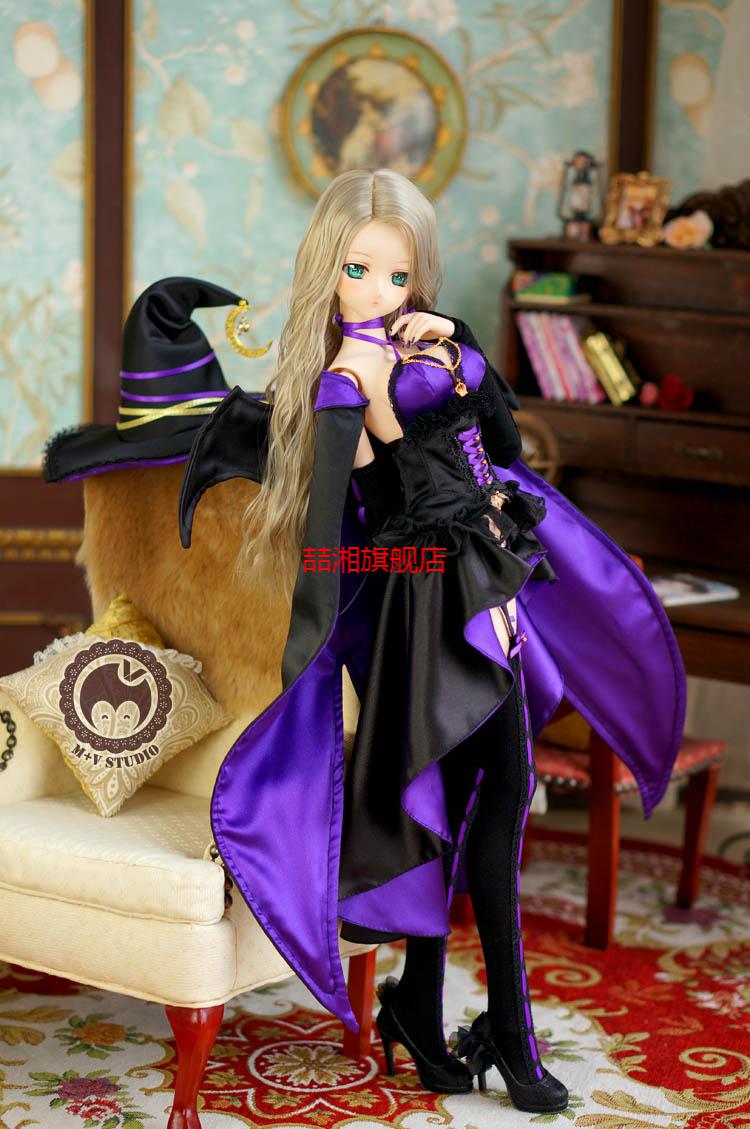 万圣节娃衣2019万圣节银月女巫3分dd款节日限定套装娃衣黑箱卡开仓ddl