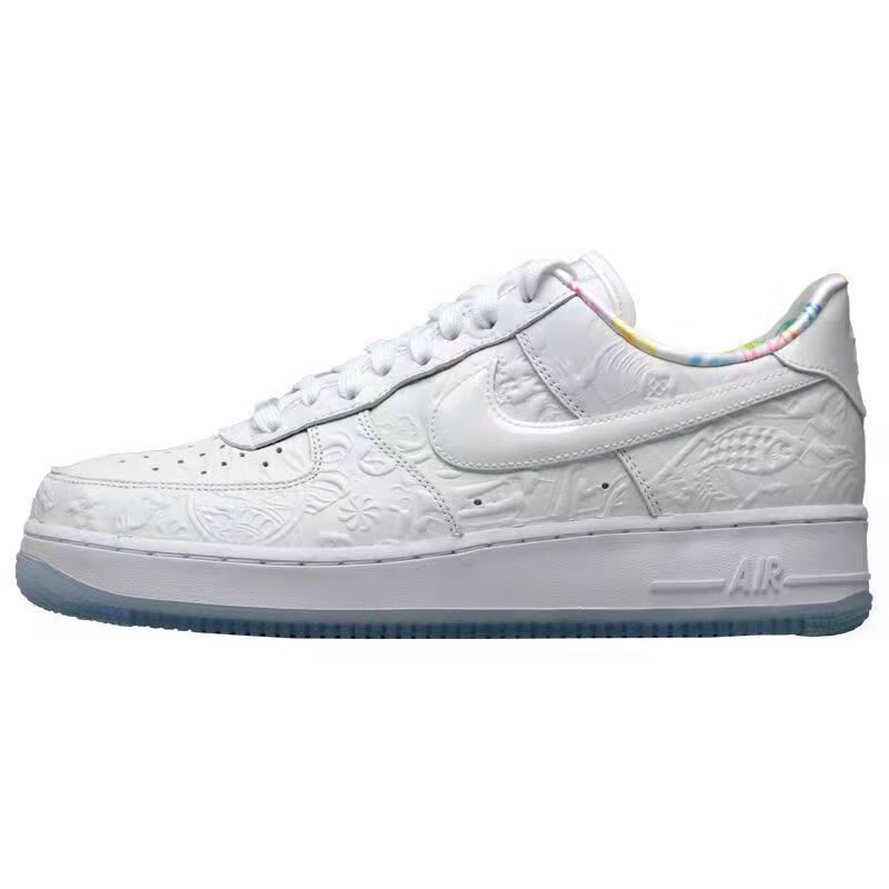 【特价捡漏】莆系af1 空军一号新年剪纸鼠年限定白色铜钱男女运动休闲