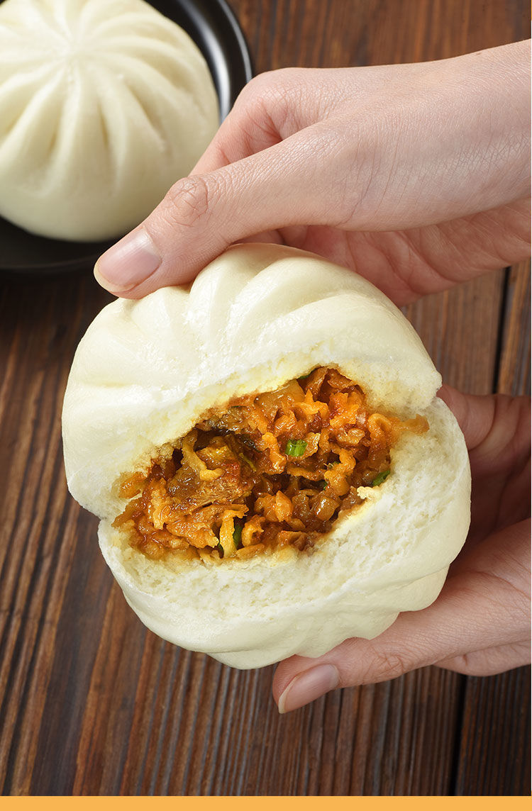 品维扬萝卜丝肉包速冻速食包子冷冻半成品早餐包香辣粉丝大包子韭菜