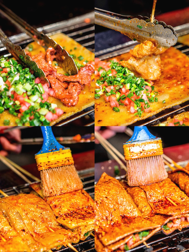 重庆四川专用烧烤豆皮串豆腐皮薄豆皮串豆干苕皮商用网红食材苕皮1斤