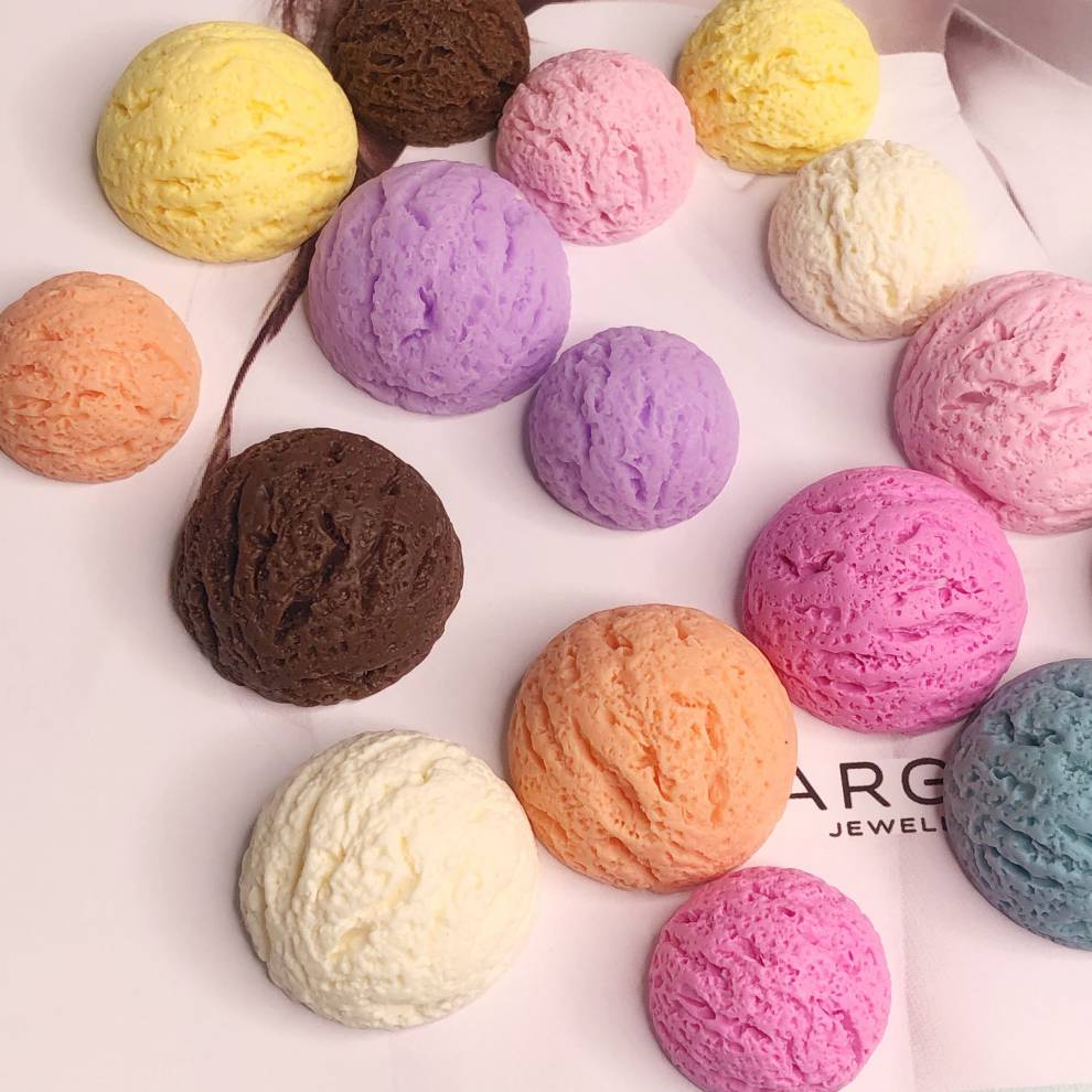 手工水晶滴胶配件装饰 大号冰淇淋球至抹茶绿【图片 价格 品牌 报价】