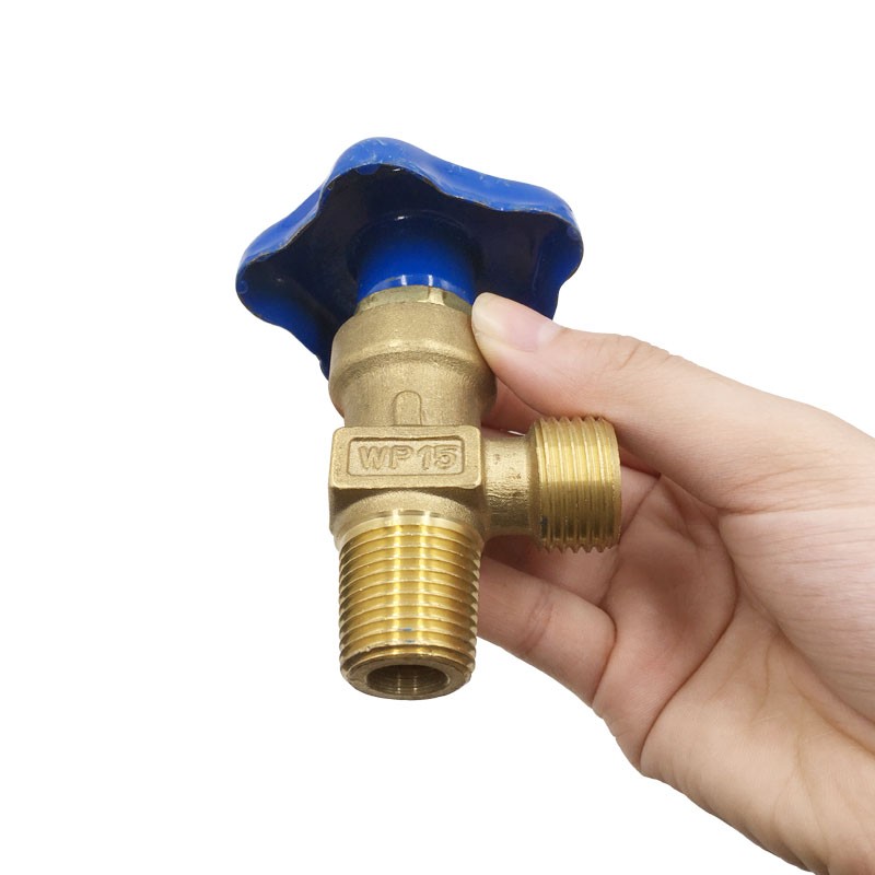 px32氩气瓶阀wp15小氩气瓶阀瓶头总成钢瓶阀头粗细牙阀门小牙大牙款式