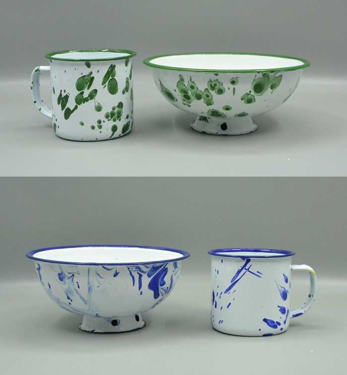 泉讨 洋瓷碗 吃饭碗优选加厚搪瓷碗铁饭碗洋瓷碗糖瓷老式怀旧饭碗泡面