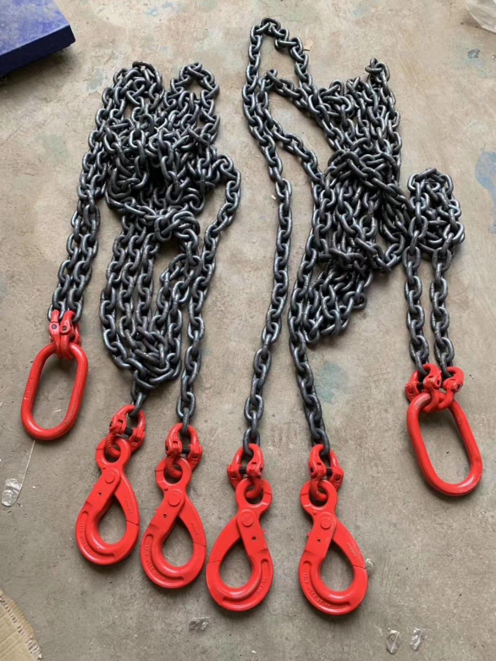 起重链条吊索具吊钩挂钩吊具行车吊车模具g80锰钢吊链吊装工具