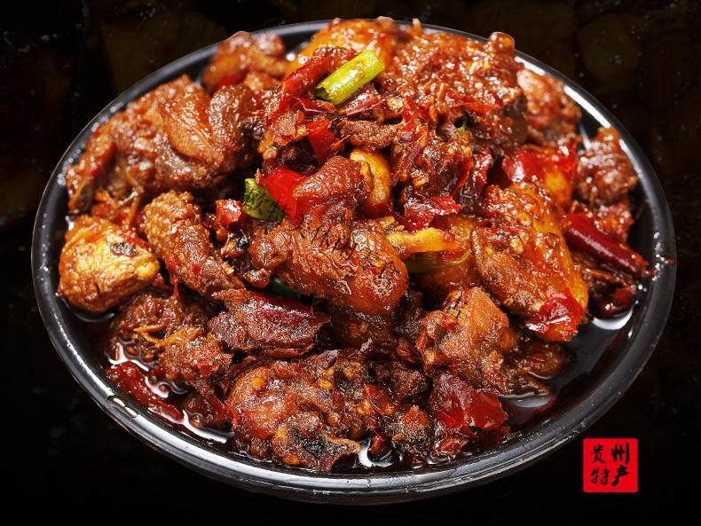 黄南武贵州息烽阳朗辣子鸡现炒4斤鸡肉干锅火锅礼盒贵州特产年货黄南