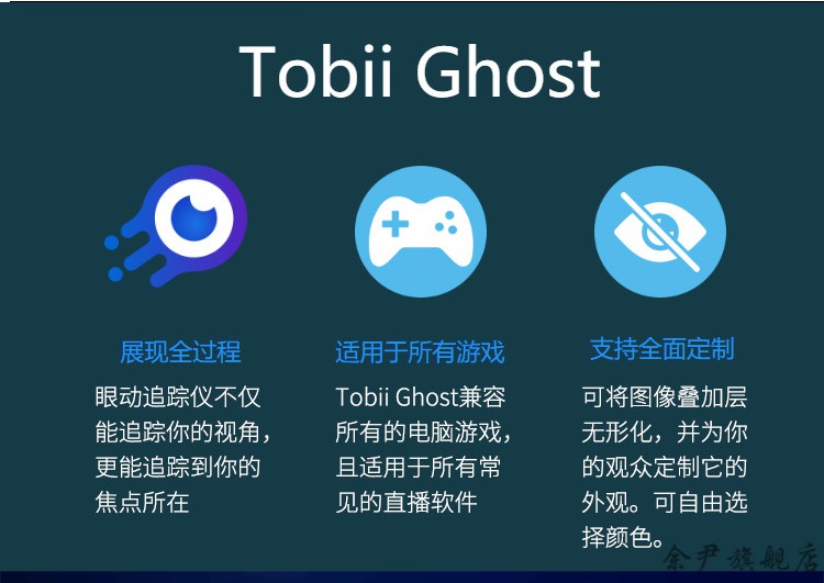 眼动追踪仪tobiieyetracker5眼球追踪仪眼动控眼仪4c游戏电竞tobii5