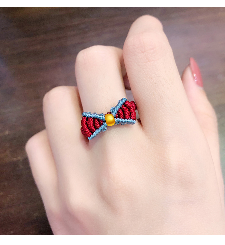 蝴蝶结戒指【7号】主图款【图片 价格 品牌 报价】-京东