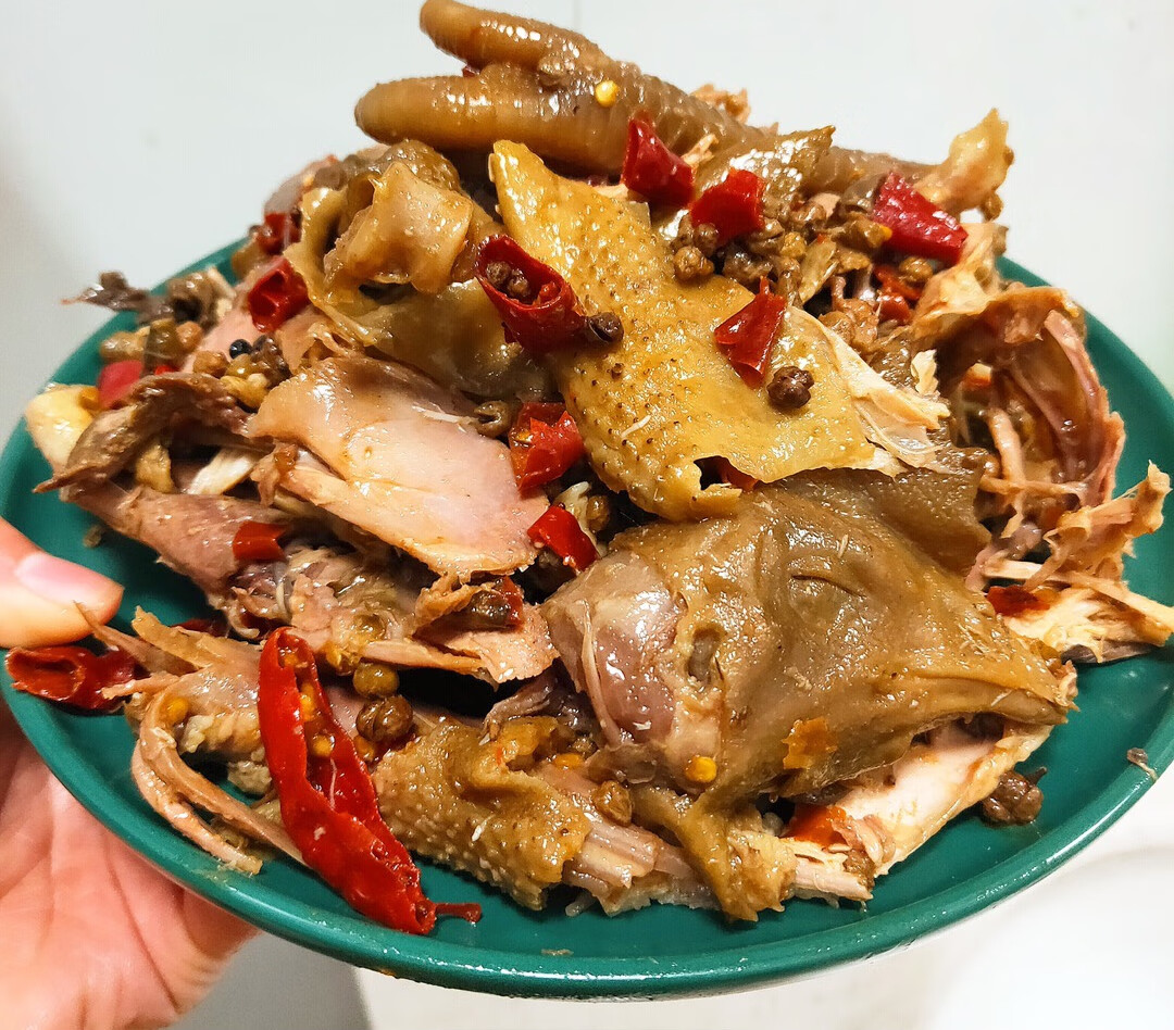 河南麻椒鸡真空包装熟食特产整只即食约1000g 麻香味