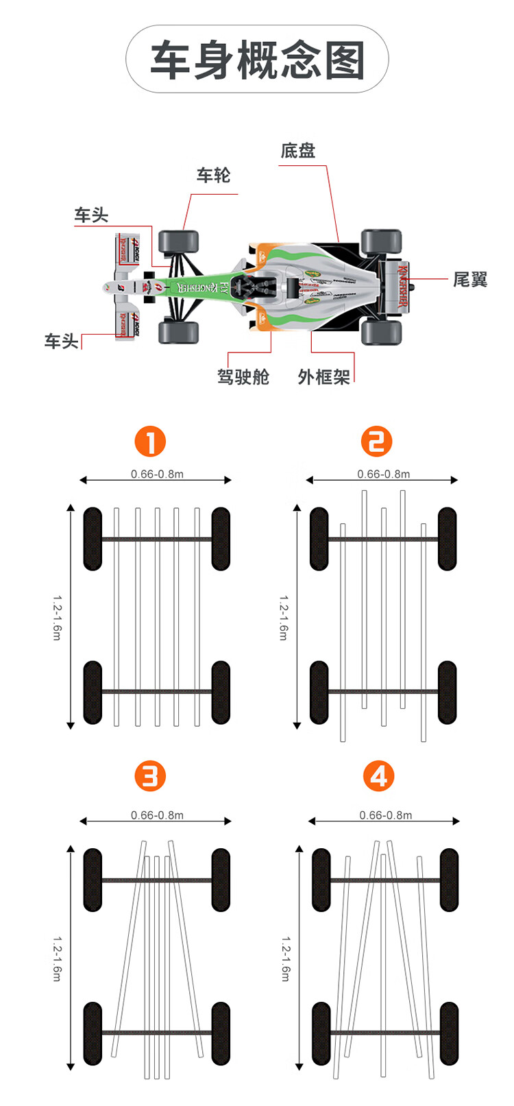 小米通用f1赛车大型团队合作造车挑战项目户外团建活动团体拓展游戏