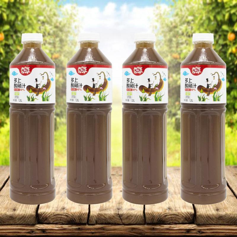 云南多上果汁 云南特产 多上酸角汁 1.25l*瓶 多规格 6 4味混搭1.
