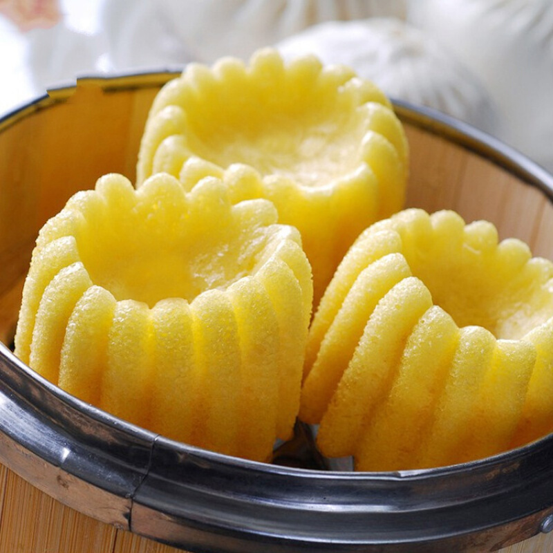 酒家利口福 广式点心 港式包点 速冻早餐包子 利口福马拉糕360g/8个