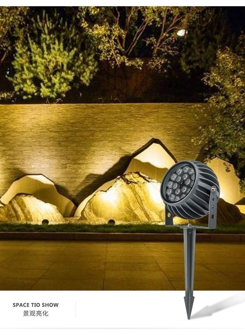 万圣节led南瓜投射灯投光灯插地灯照树灯户外防水草坪灯景观绿化庭院