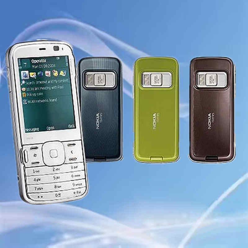 nokia/诺基亚n79经典智能直板按键联通移动wifi 原装电池 白色(移动